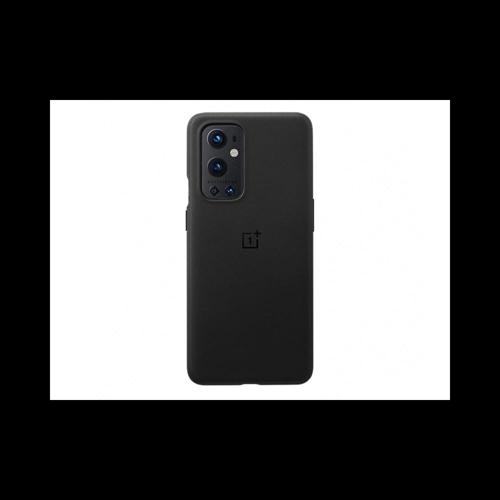 OnePlus 9 Pro Sandstone Bumper Case Black - 1