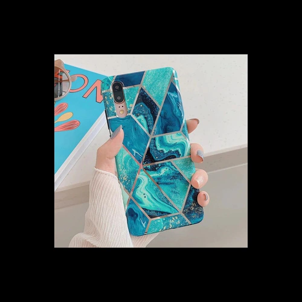 Tech-Protect Marble Samsung Galaxy A51 Blue - 2