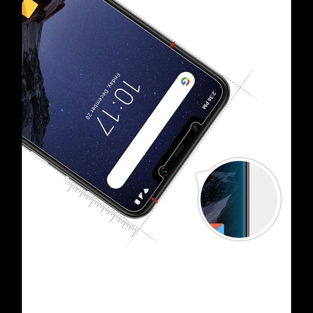 Ringke ID Glass Xiaomi Pocophone F1 0.33mm 3 Pack - 6