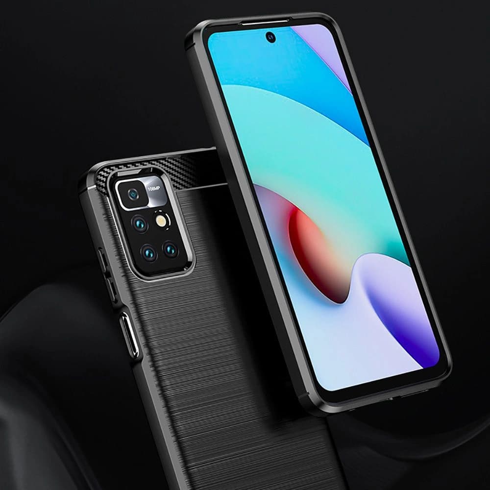 Tech-Protect TPUCarbon Redmi 10 Black - 2