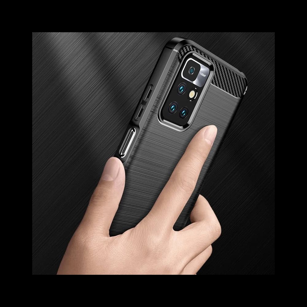 Tech-Protect TPUCarbon Redmi 10 Black - 4