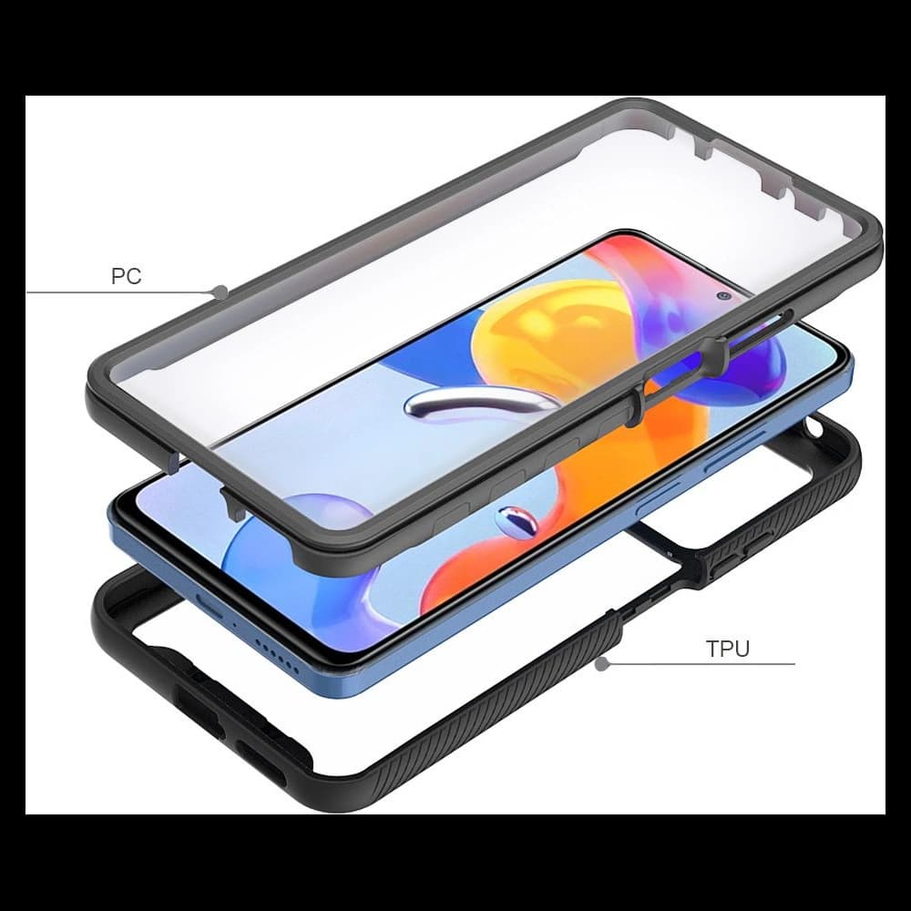 Tech-Protect Defense360 Redmi Note 11 Pro LTE/5G Black - 6