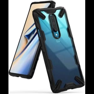 Case Ringke Fusion-X OnePlus 7 Pro Schwarz
