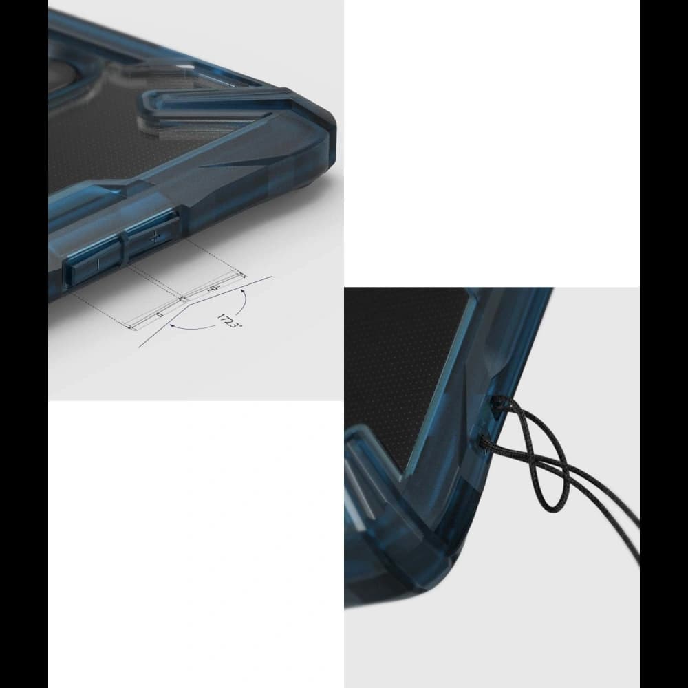 Case Ringke Fusion-X OnePlus 7 Pro Space Blue - 7