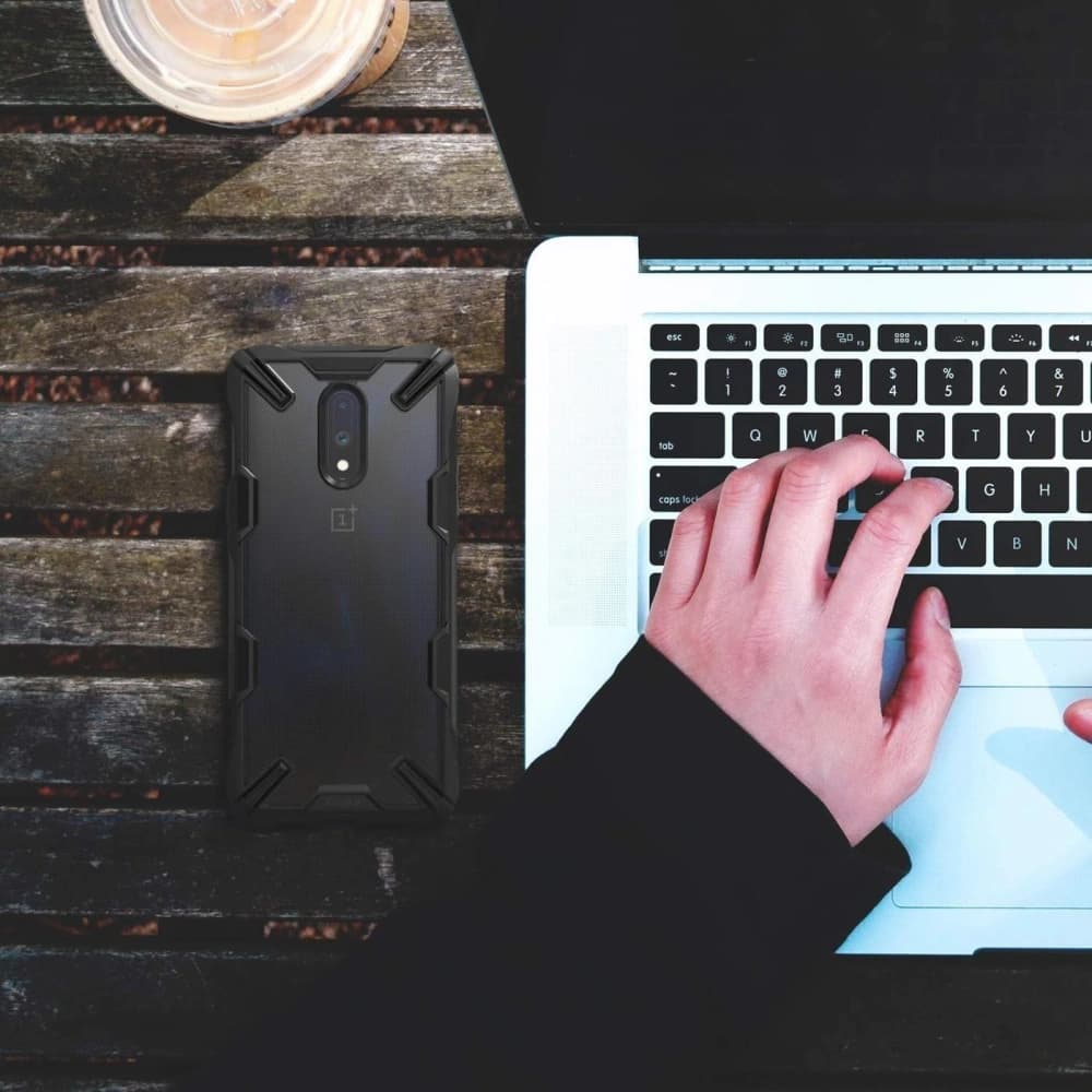 Ringke Fusion-X OnePlus 7 Black - 7