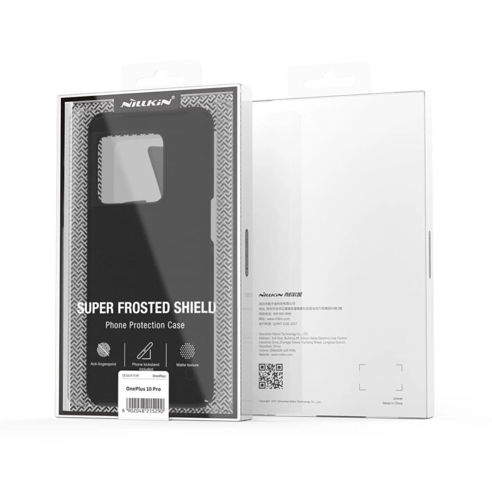 Case Nillkin Super Frosted Shield OnePlus 10 Pro schwarz - 5