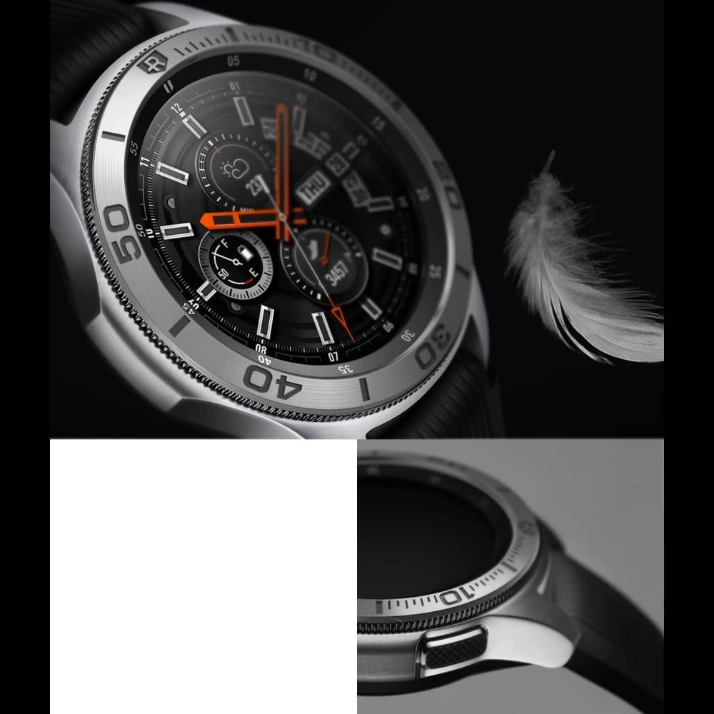 Ringke Bezel Ring Samsung Galaxy Gear S3/Watch 46mm Stainless Steel Silver GW-46-16 - 6