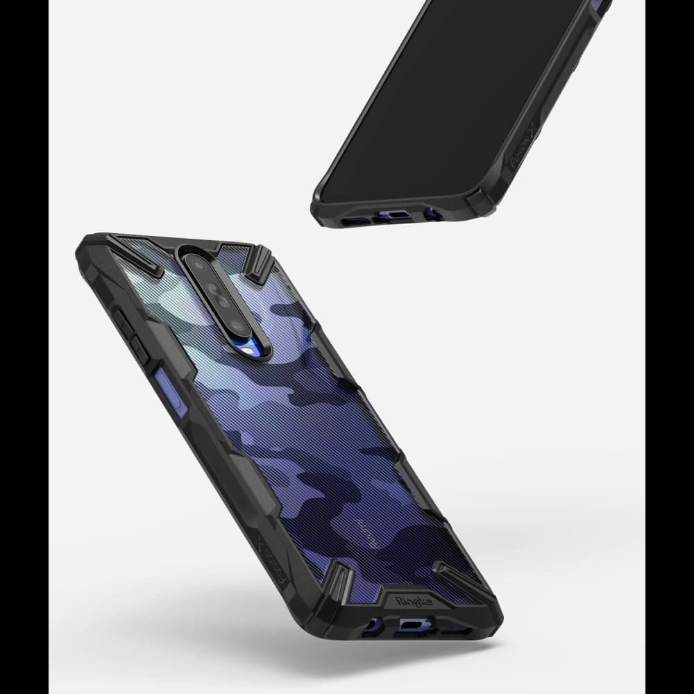 Etui Ringke Fusion-X Design Pocophone X2/Redmi K30 Camo (Moro) Black - 2