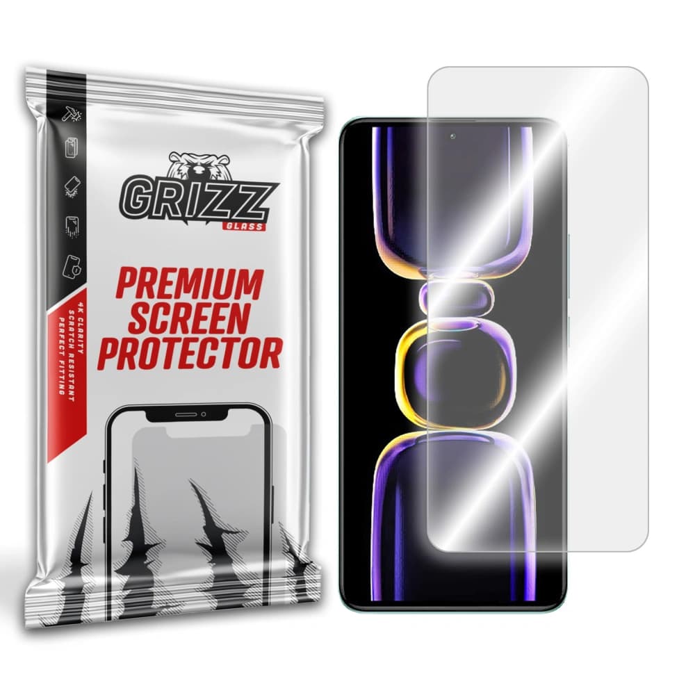 Szkło hybrydowe GrizzGlass HybridGlass do Xiaomi Redmi K60 - 1