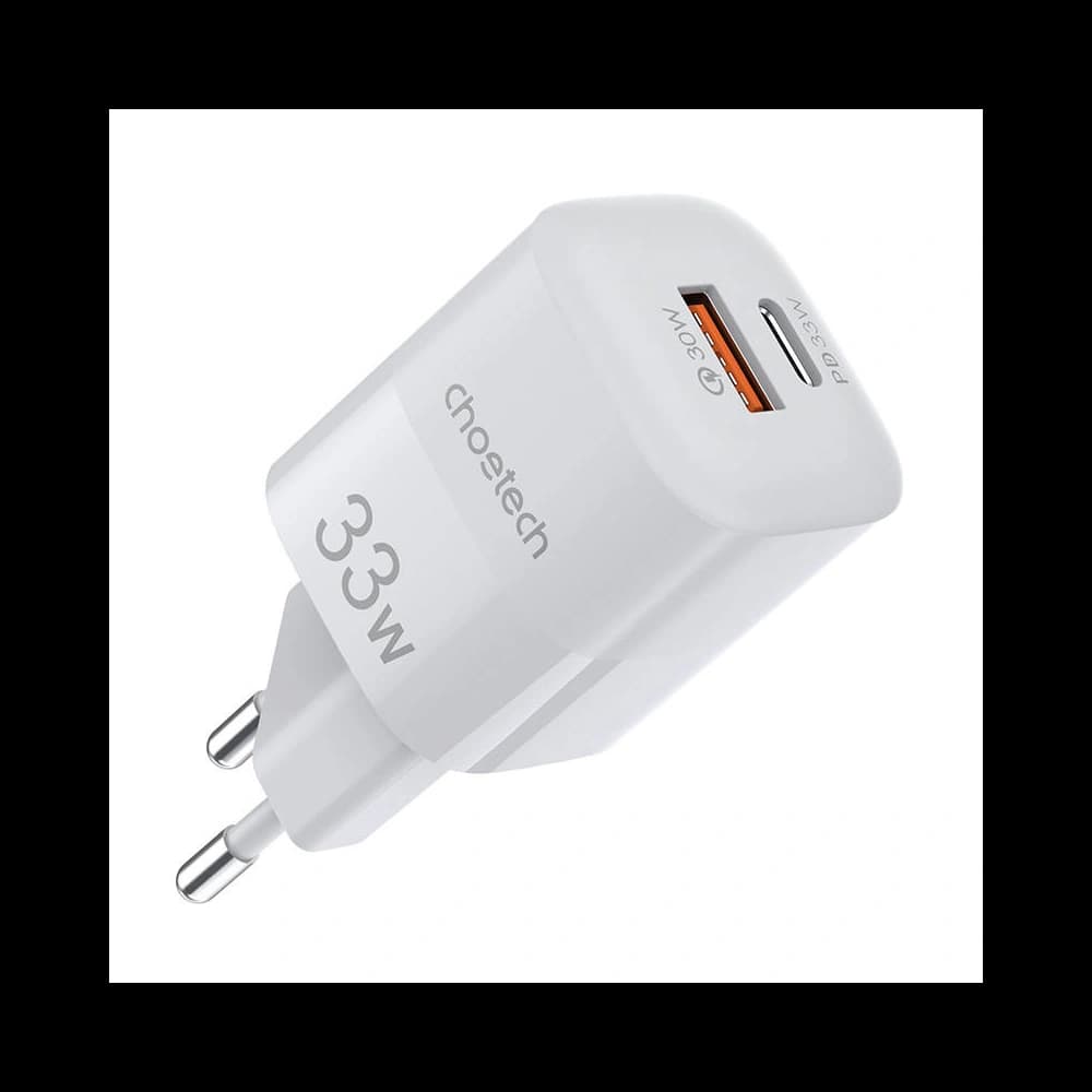 Choetech PD5006 Wall Charger, 33W (white) - 1