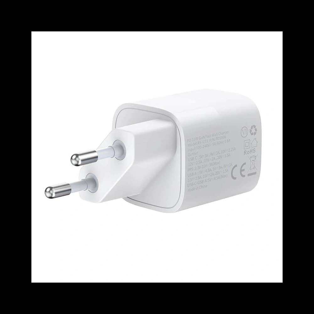Choetech PD5006 Wall Charger, 33W (white) - 2