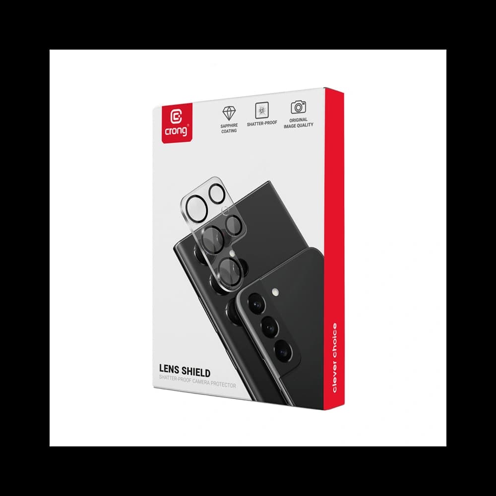 Szkło na aparat Crong Lens Shield Protective Glass Samsung Galaxy S23 Ultra - 2
