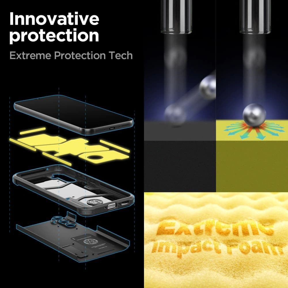 Case Spigen Tough Armor Samsung Galaxy A34 5G Black - 11