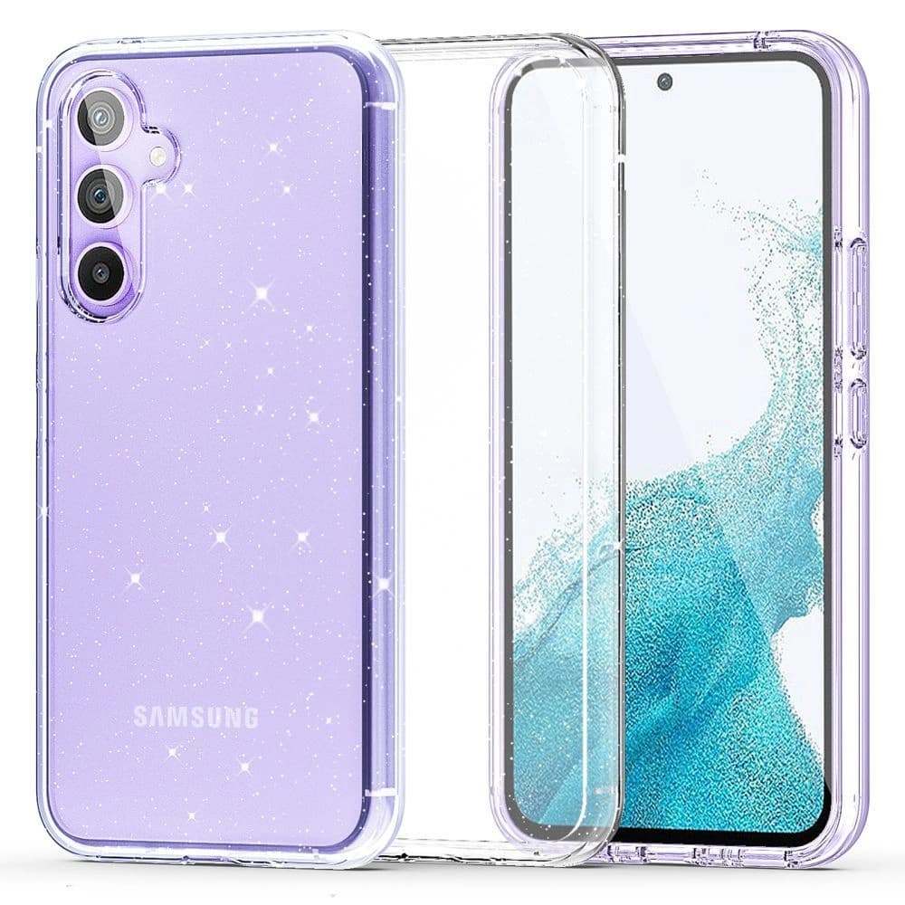 Tech-Protect Flexair Hybrid case Samsung Galaxy A34 5G Glitter - 1
