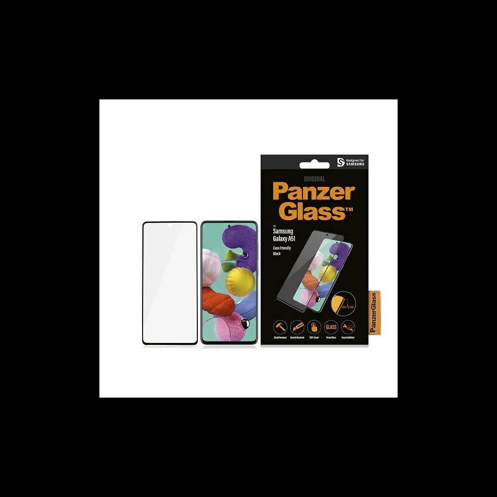 PanzerGlass E2E Regular Samsung Galaxy A51 Case Friendly black - 1
