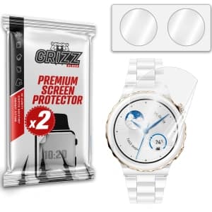 GrizzGlass Keramikfolie CeramicFilm für Huawei Watch GT 3 Pro 43mm