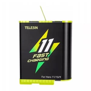 TELESIN 1750mAh Fast-Charging Battery GoPro 9/10/11 GP-FCB-B11