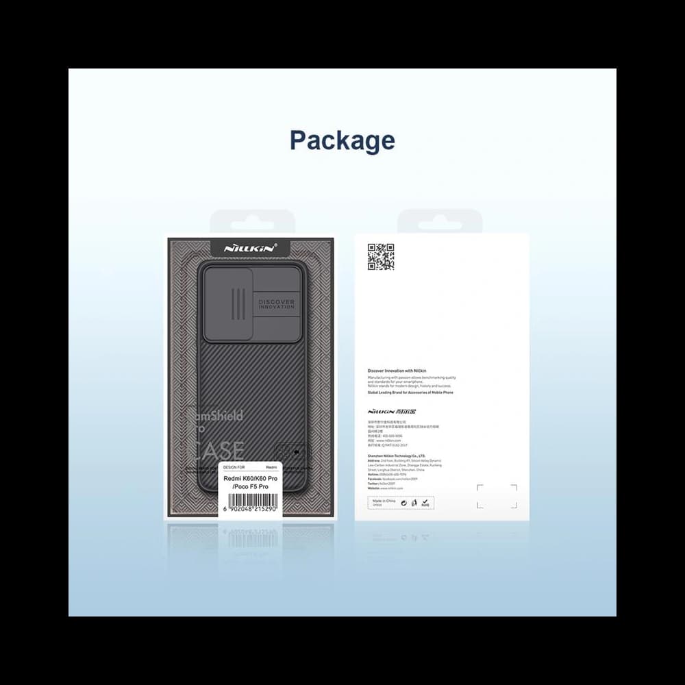 Nillkin CamShield Pro Xiaomi Poco F5 Pro/Redmi K60/K60 Pro black - 7