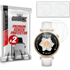 Hybriertes Glas GrizzGlass HybridGlass für Huawei Watch GT 4 41mm