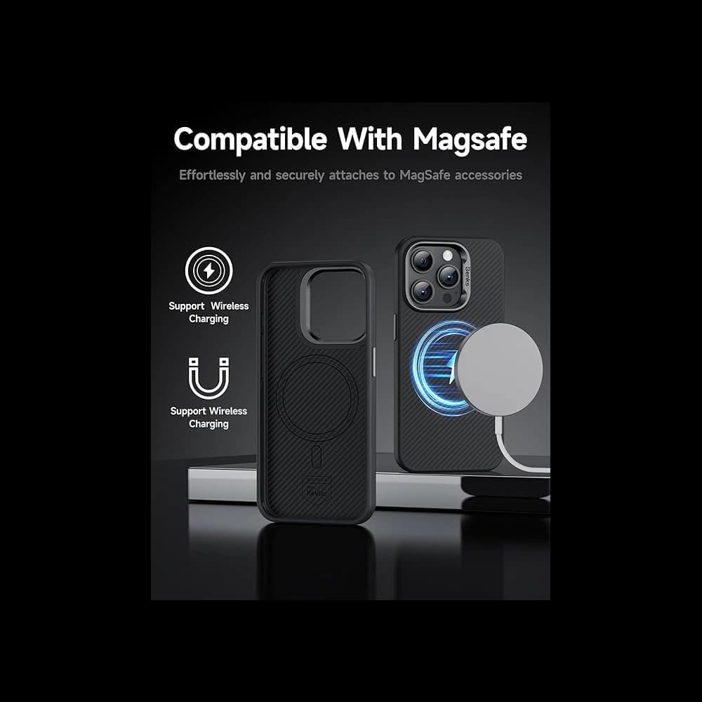 Benks MagClap ArmorPro Kevlar Case 600D Apple iPhone 15 Pro Max - 12