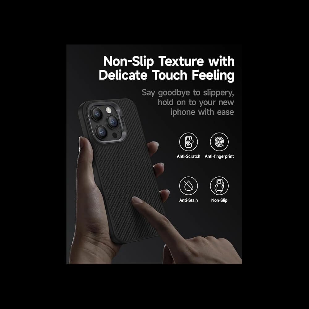 Benks MagClap ArmorPro Kevlar Case 600D Apple iPhone 15 Pro Max - 13