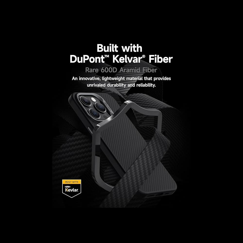 Benks MagClap ArmorPro Kevlar Case 600D Apple iPhone 15 Pro Max - 14