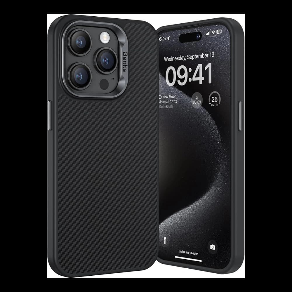 Benks MagClap ArmorPro Kevlar Case 600D Apple iPhone 15 Pro Max - 1