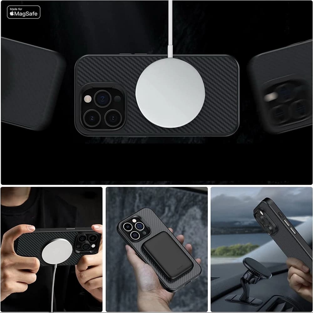 Benks MagClap ArmorPro Kevlar Case 600D Apple iPhone 15 Pro Max - 10