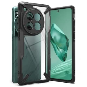 Case Ringke Fusion-X OnePlus 12 Schwarz