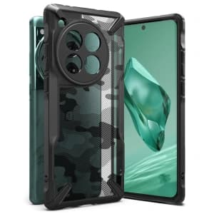 Case Ringke Fusion-X OnePlus 12 Camo Schwarz