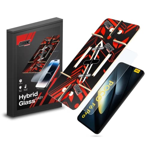 GrizzGlass HybridGlass Easy Xiaomi POCO F6 Pro