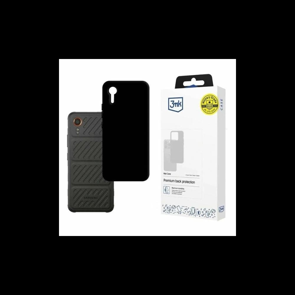 Etui 3MK Matt Case Samsung Galaxy XCover 7 czarny - 1