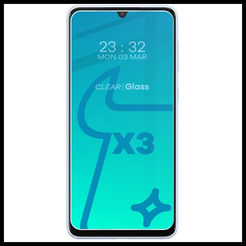 BIZON Clear 2 3x képernyőüveg + kameraüveg Samsung Galaxy A34 5G - 3