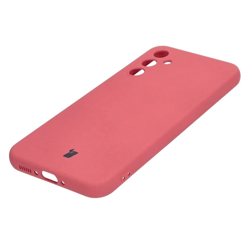 Etui Bizon Case Silicone do Samsung Galaxy A34 5G brudny róż - 2