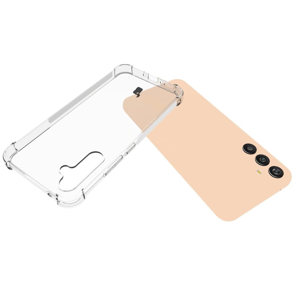 Bizon Case Clear Pack Hülle + 2x Bildschirmglas Samsung Galaxy A34 5G klar - 5