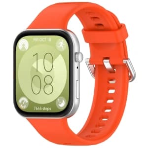 Bizon Strap Uhr Silikon Pro Huawei Watch Fit 3 orange