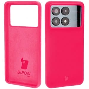 Bizon Soft Case Xiaomi Poco F6 Pro neon pink