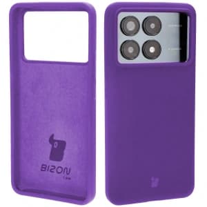 Bizon Soft Case Xiaomi Poco F6 Pro purple