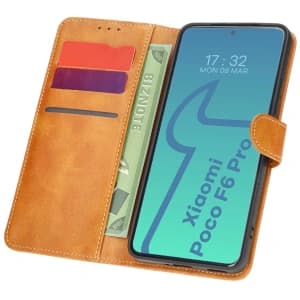 Bizon Case Pocket Xiaomi Poco F6 Pro brown