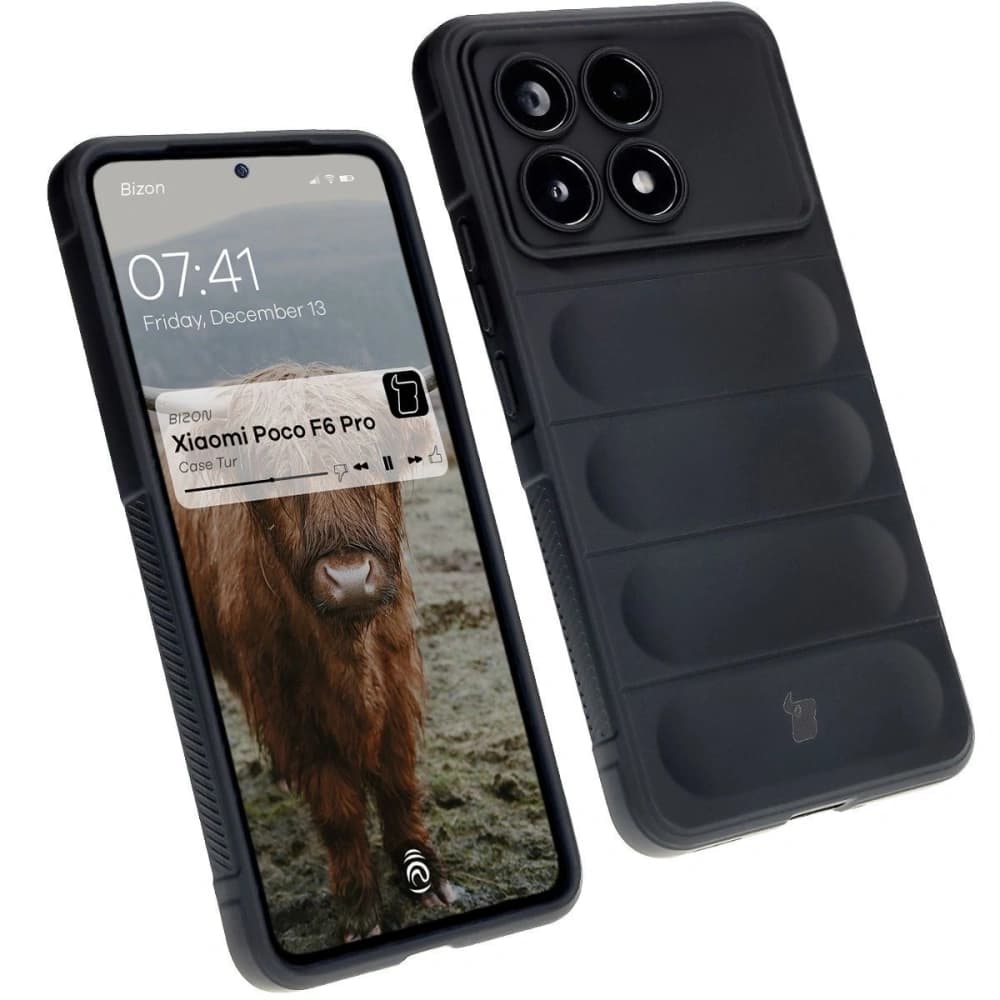 Bizon Case Tur Xiaomi Poco F6 Pro black - 1