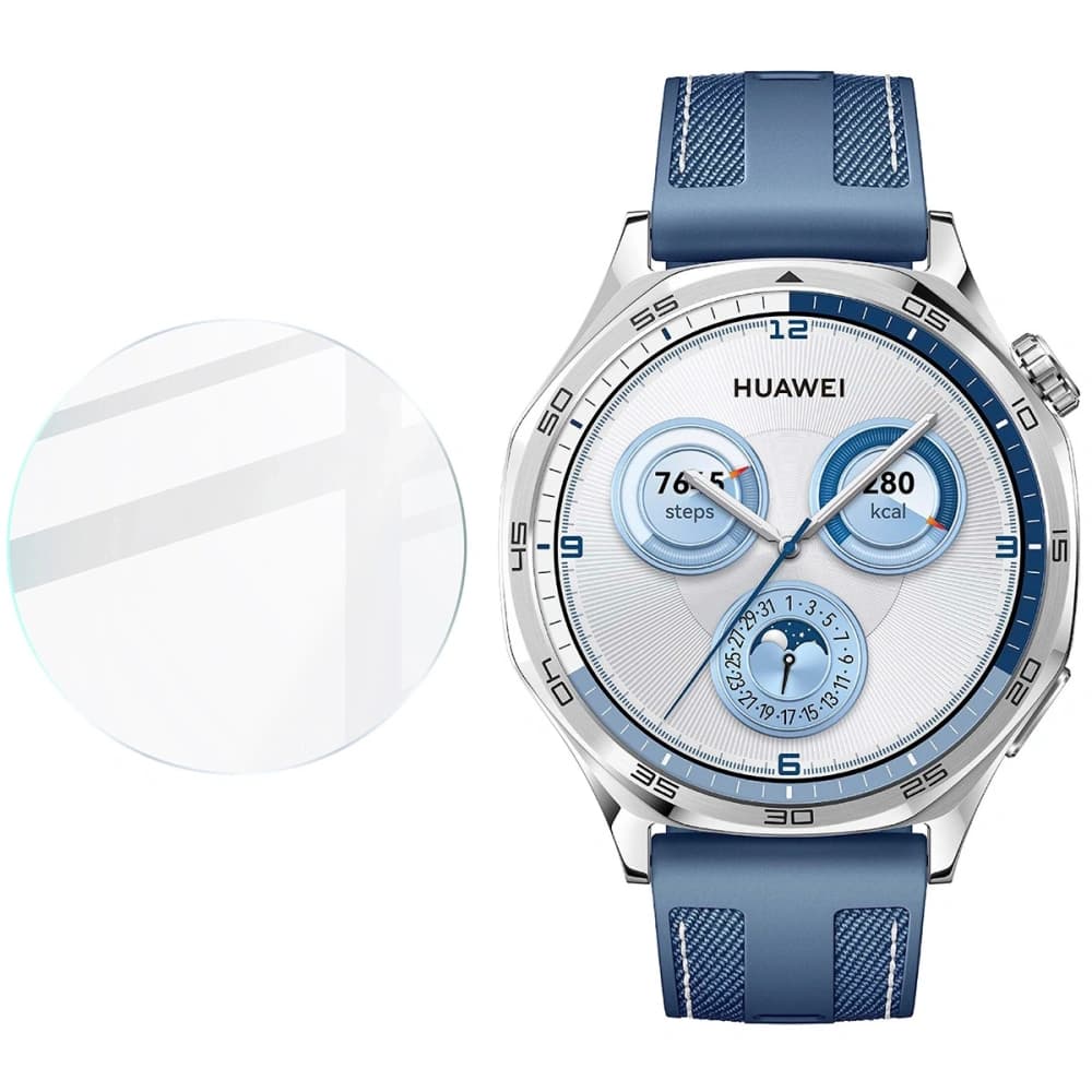 Bizon Glas Uhr Klar Huawei Uhr GT 5 46 mm / GT 5 Pro 46 mm - 4