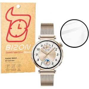 Bizon Glass Watch Edge Hybrid Huawei Watch GT 5 41 mm schwarz