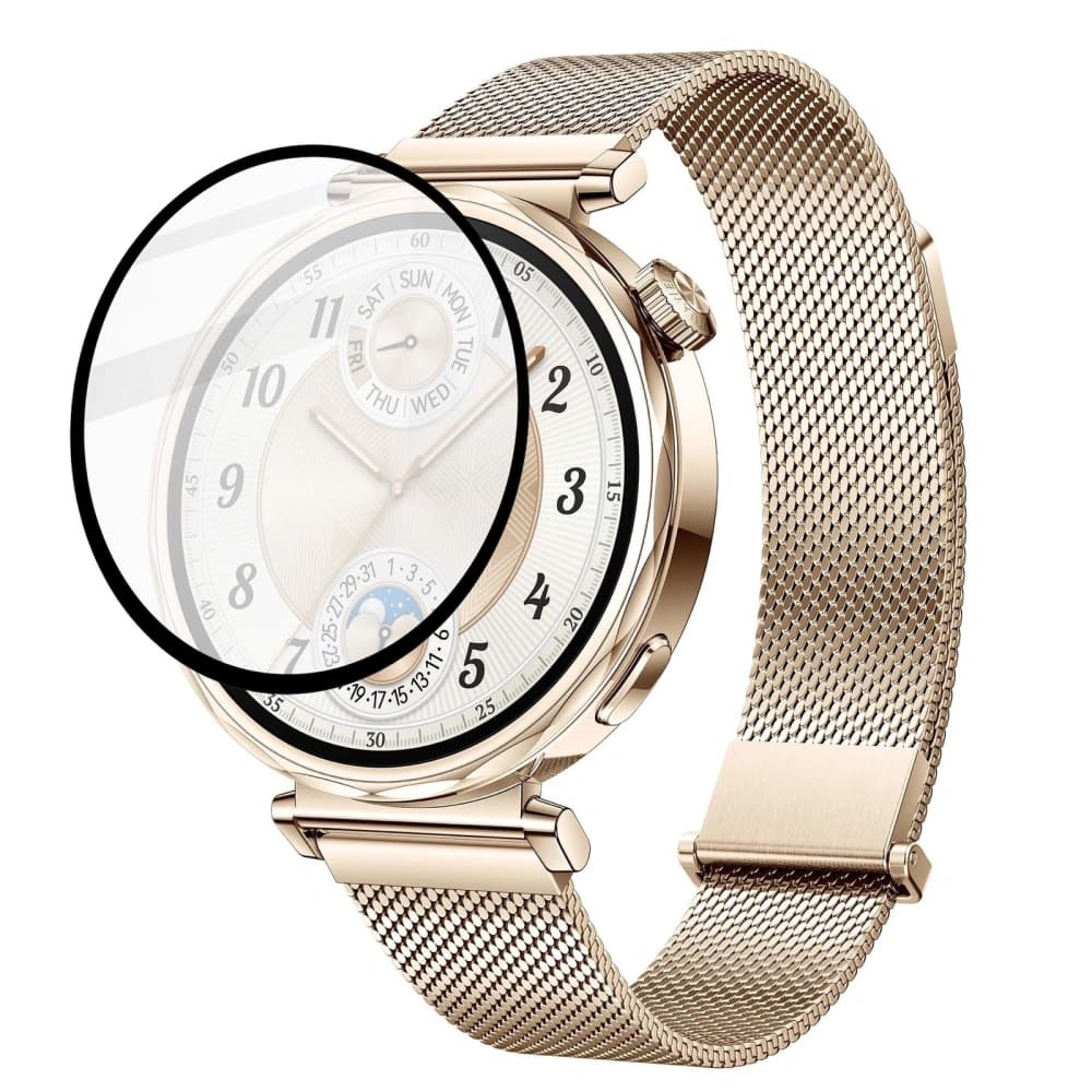 Bizon Glass Watch Edge Hybrid Huawei Watch GT 5 41 mm schwarz - 3