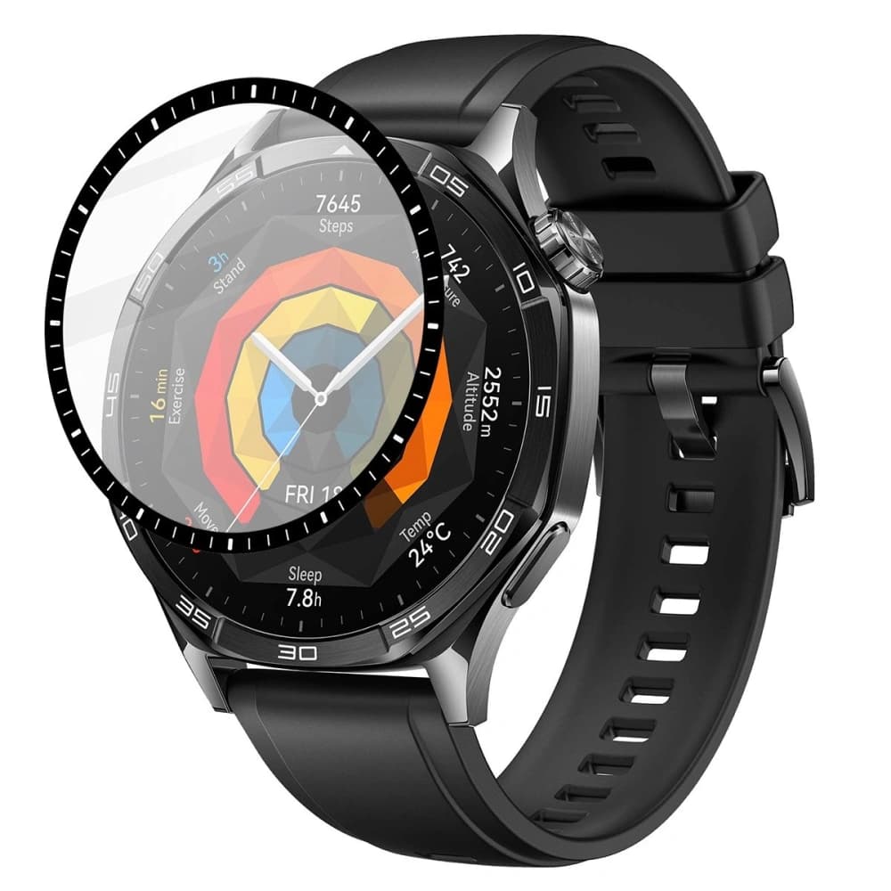 Bizon Glass Watch Edge Hybrid Huawei Watch GT 5 46 mm schwarz - 3