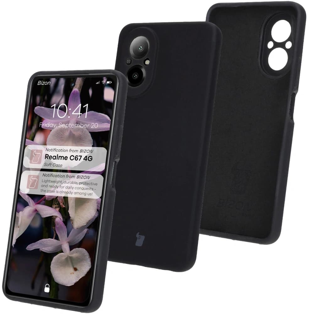 Bizon Soft Case Realme C67 4G black - 2