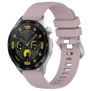 Bizon Strap Uhr Silikon Pro Huawei Uhr GT 5 Pro 42mm/GT 5 41mm/GT 4 41mm helllila