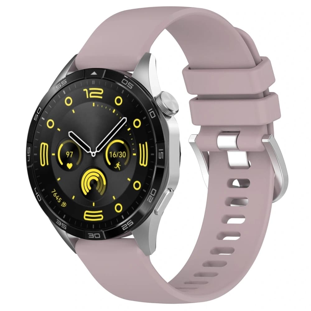 Bizon Strap Uhr Silikon Pro Huawei Uhr GT 5 Pro 42mm/GT 5 41mm/GT 4 41mm helllila - 1