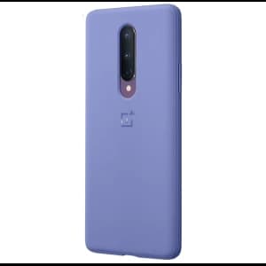 OnePlus Gehäuse 8 Sandstone Bumper Case Lila