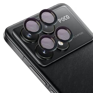Bizon Glass Snap Lens Xiaomi Poco F6 Pro black