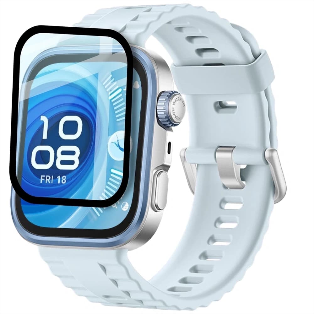 Bizon Glass Watch Edge Hybrid Huawei Watch Fit 4 Pro schwarz - 3